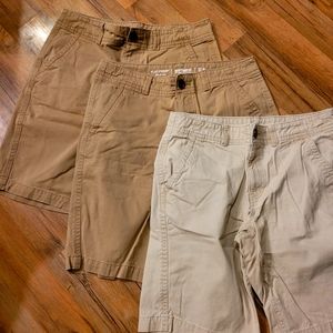 3 pairs of Mens shorts 32 waist, urban pipeline, excellent condition